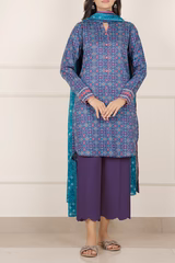Saya Unstitched Printed Lawn 3 Piece