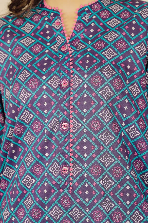 Saya Unstitched Printed Lawn 3 Piece - Image 3