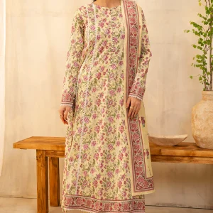 Zellbury-Unstitched Shirt Dupatta - 0009