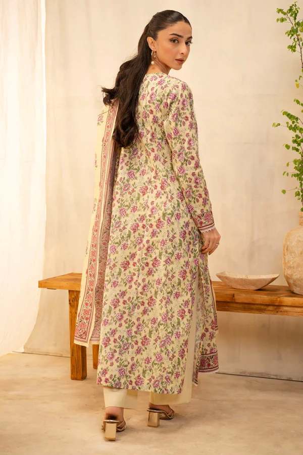 Zellbury-Unstitched Shirt Dupatta - 0009 - Image 3