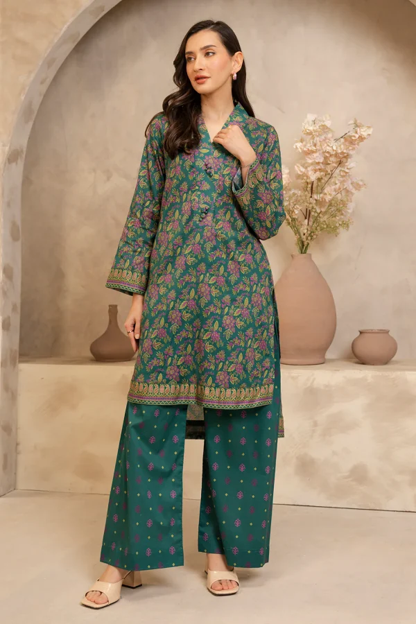 Zellbury-Unstitched Shirt Shalwar - 0091