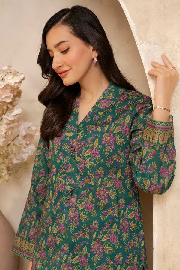 Zellbury-Unstitched Shirt Shalwar - 0091 - Image 3