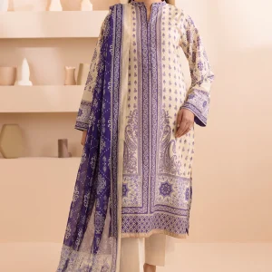 Zellbury- Unstitched-Digital Printed Shirt Dupatta - 0158