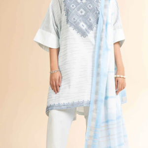 Nishat Digital Printed Embroidered Suit - 42501636