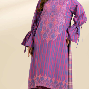 Nishat Fall Fantasy Embroidered Yarn Dyed Unstitched 3Pc Suit - 42402169